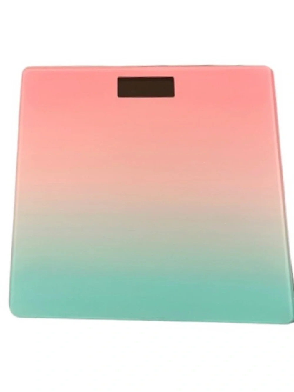 🆕- Stylish digital scale with a pink and blue gradient design. New in Box.